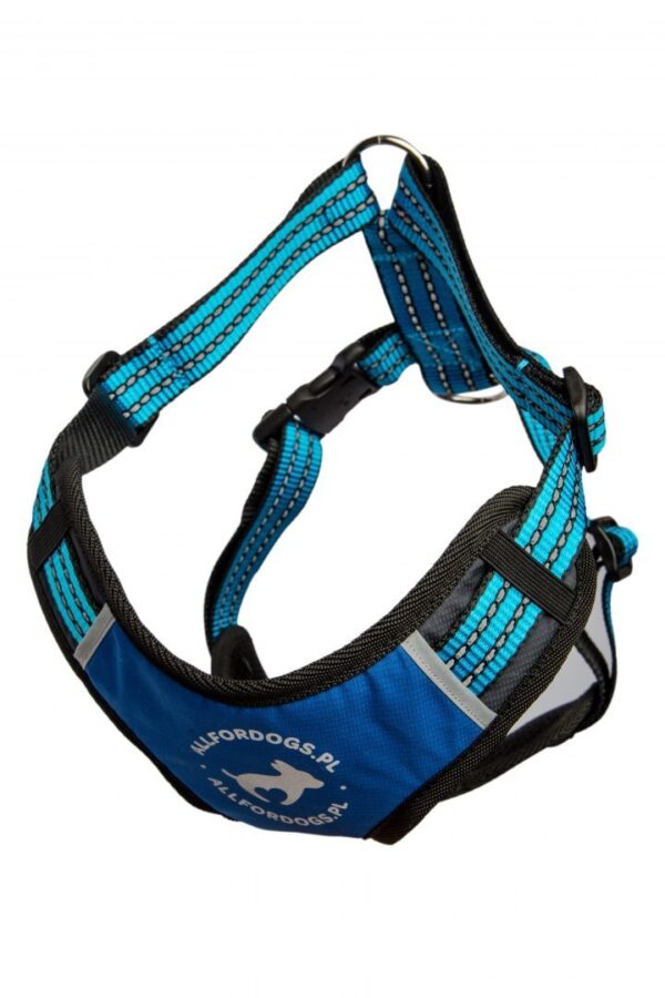 ALL FOR DOGS Sportowe Szelki Niebieskie S