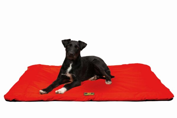 PETLOVE Mata uniwersalna wodoodporna dla psa czerwona 102x88cm [MATARD]