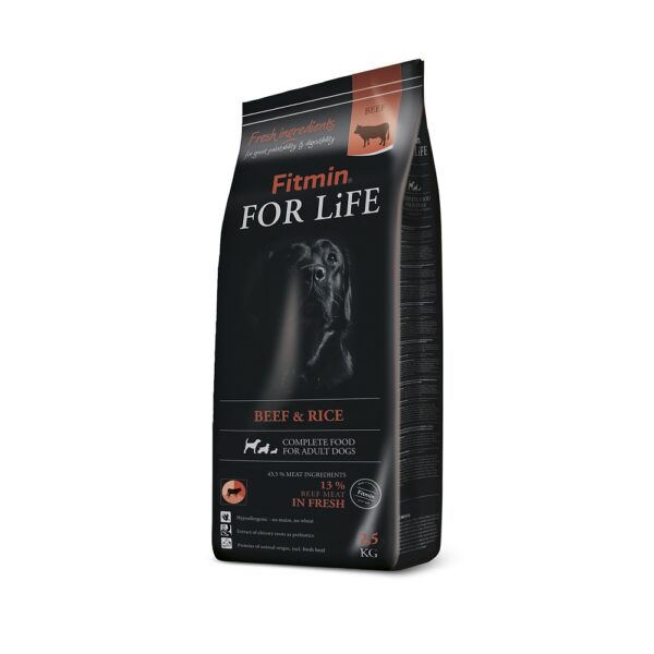 FITMIN dog For Life Beef & Rice 2